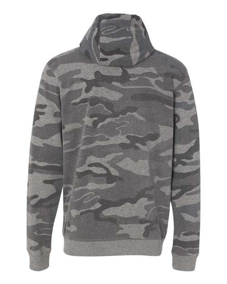 Burnside Men's Camo Full-Zip Hooded Sweatshirt Burnside