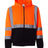Kishigo Men's Hi-Vis Full-Zip Hooded Sweatshirt Kishigo