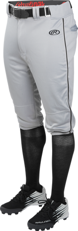 Rawlings Adult Knicker Launch Baseball Pant With Piping Rawlings