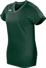 Rawlings Girls' V Neck Jersey Rawlings