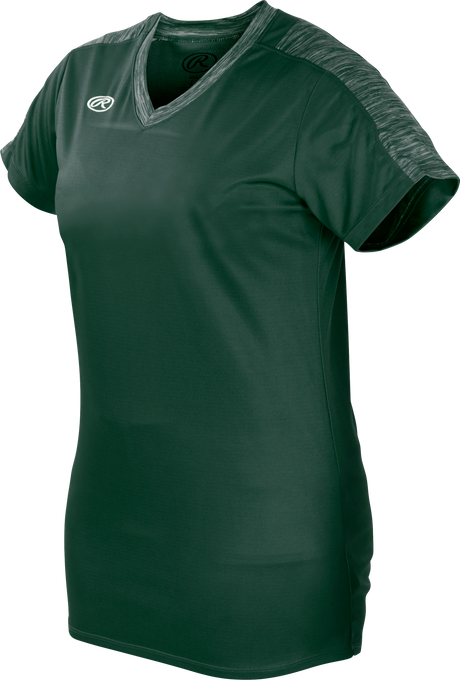 Rawlings Girls' V Neck Jersey Rawlings