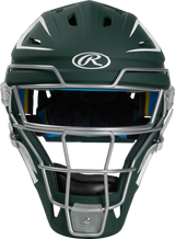 Rawlings Senior Mach 2-Tone Hockey Style Catchers Helmet - Matte Rawlings