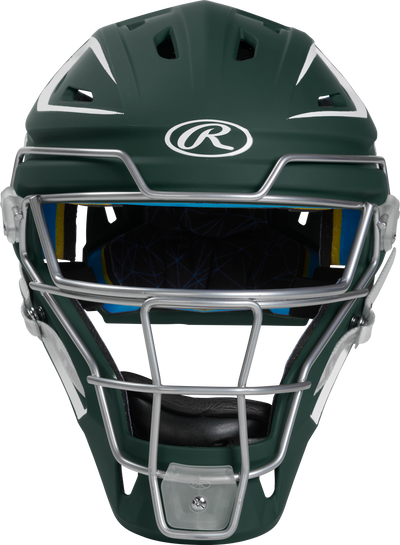 Rawlings Senior Mach 2-Tone Hockey Style Catchers Helmet - Matte
