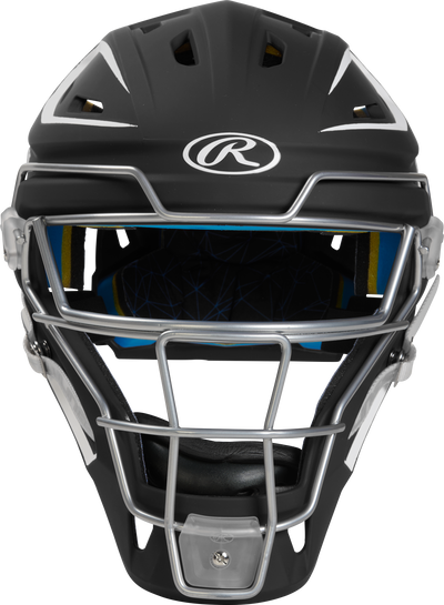 Rawlings Junior Mach 2-Tone Hockey Style Catchers Helmet - Matte