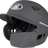 Rawlings R16 1-Tone Junior Baseball Helmet with Reversible Extension - Matte Rawlings