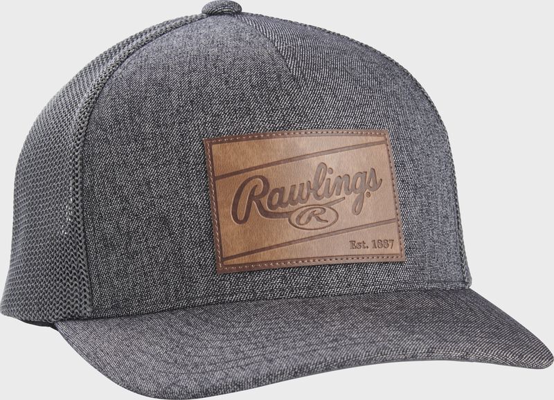 Rawlings Leather Patch Hat
