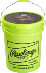 Rawlings 6 Gallon Collegiate / High School / Travel Practice Ball / Bucket Combo Rawlings