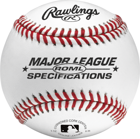 Rawlings Official MLB Specification Cushioned Cork Wool Windings Baseball - Dozen Rawlings
