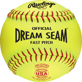 Rawlings 11" Pro Leather Dream Seam USA Fastpitch Softball - Dozen Rawlings