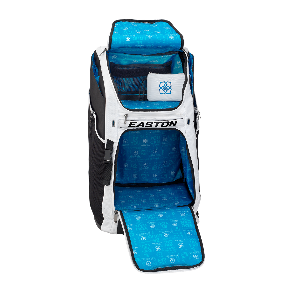 Easton Catcher's Wheeled Bag - White Easton