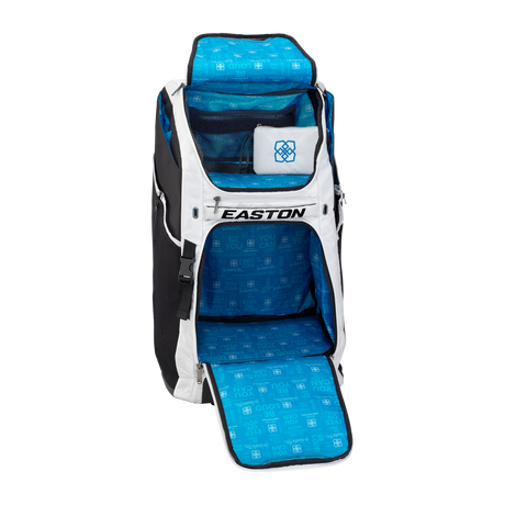 Easton Catcher's Wheeled Bag - White Easton