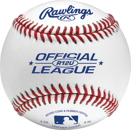Rawlings® Official R12U Genuine Leather Baseballs - 2 Dozen Rawlings