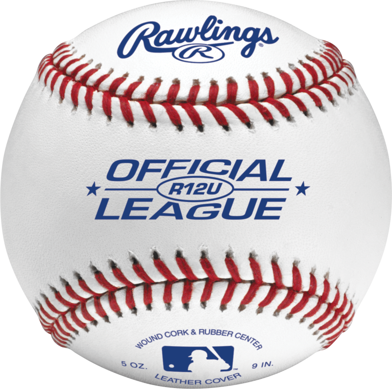 Rawlings® Official R12U Genuine Leather Baseballs - 2 Dozen