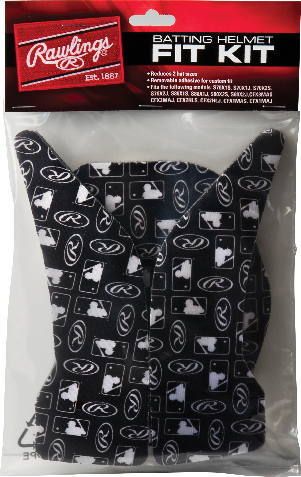 Rawlings Coolflo Fit Kit For Batting Helmets Rawlings