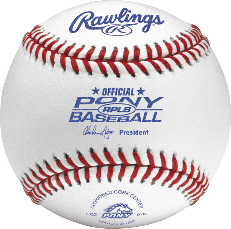 Rawlings Pony League Tournament Grade Baseball - Dozen
