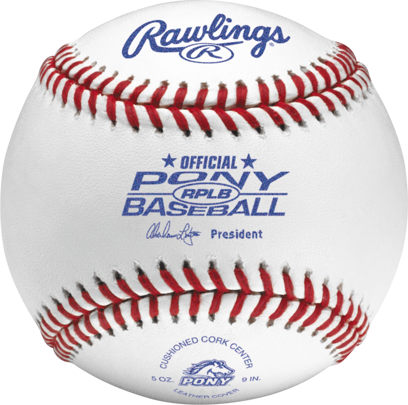 Rawlings Pony League Tournament Grade Baseball - Dozen