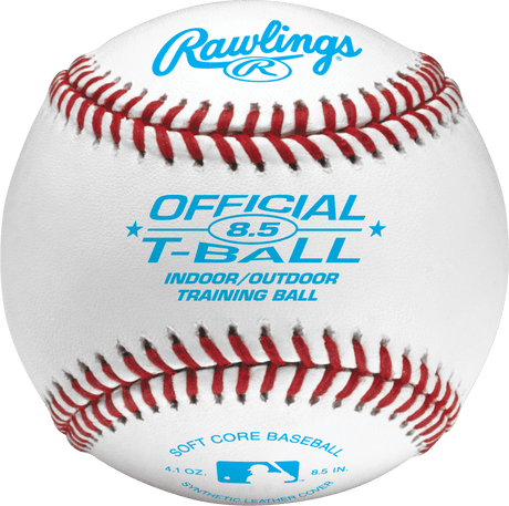 Rawlings TVB Indoor/Outdoor 8.5" T-Ball 8u Baseball - Dozen Rawlings