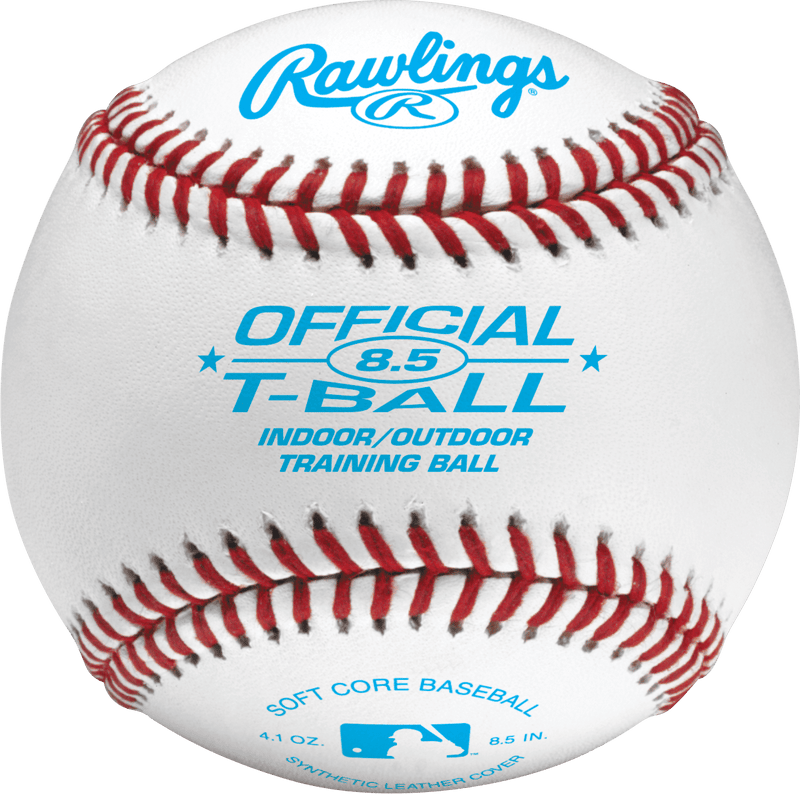 Rawlings TVB Indoor/Outdoor 8.5" T-Ball 8u Baseball - Dozen