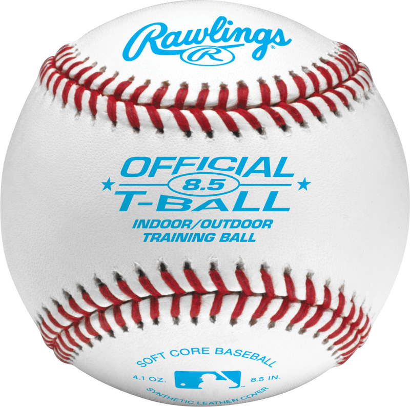 Rawlings TVB Indoor/Outdoor 8.5" T-Ball 8u Baseball - Dozen