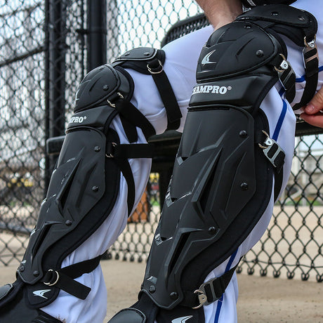 Champro Youth Optimus MVP 13.5" Double Knee Leg Guards-2