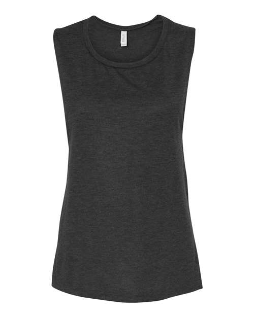 BELLA + CANVAS Women's Flowy Scoop Muscle Tank Top BC8803