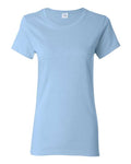 Gildan Ladies Heavy Cotton 100% Cotton T-Shirt. 5000L