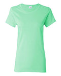 Gildan Ladies Heavy Cotton 100% Cotton T-Shirt. 5000L
