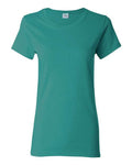 Gildan Ladies Heavy Cotton 100% Cotton T-Shirt. 5000L