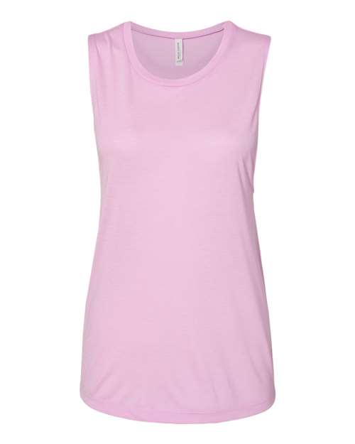 BELLA + CANVAS Women's Flowy Scoop Muscle Tank Top BC8803