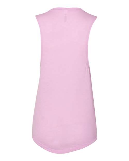 BELLA + CANVAS Women's Flowy Scoop Muscle Tank Top BC8803