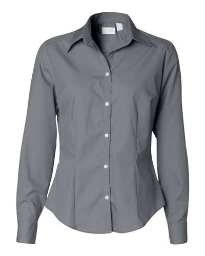 Van Heusen Women's Silky Poplin Shirt