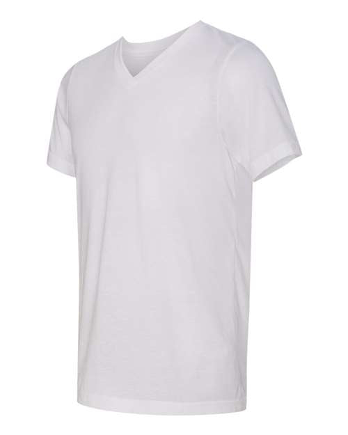 BELLA + CANVAS  Men's Triblend Short Sleeve V-Neck Tee. BC3415
