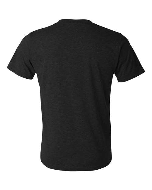 BELLA + CANVAS  Men's Triblend Short Sleeve V-Neck Tee. BC3415