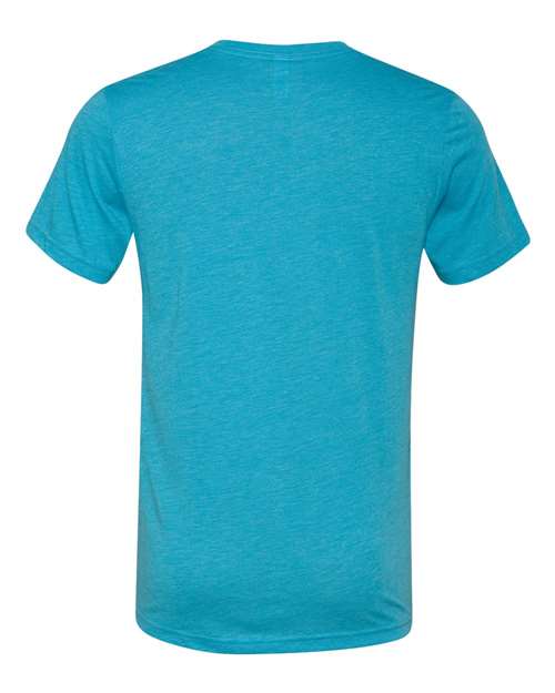BELLA + CANVAS  Men's Triblend Short Sleeve V-Neck Tee. BC3415