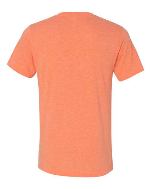 BELLA + CANVAS  Men's Triblend Short Sleeve V-Neck Tee. BC3415