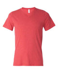 BELLA+CANVAS  Men's Triblend Short Sleeve V-Neck Tee. BC3415 2 of 2