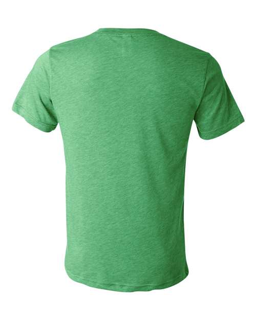 BELLA + CANVAS  Men's Triblend Short Sleeve V-Neck Tee. BC3415