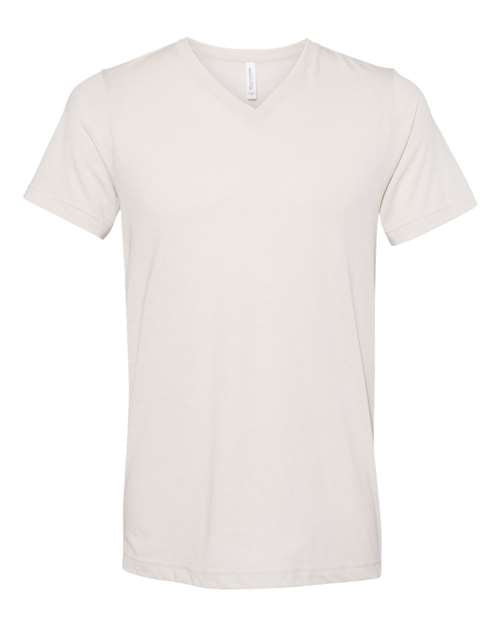 BELLA + CANVAS  Men's Triblend Short Sleeve V-Neck Tee. BC3415
