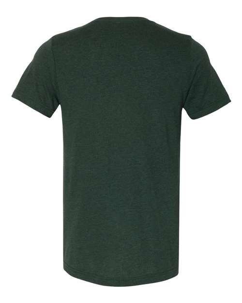 BELLA + CANVAS  Men's Triblend Short Sleeve V-Neck Tee. BC3415