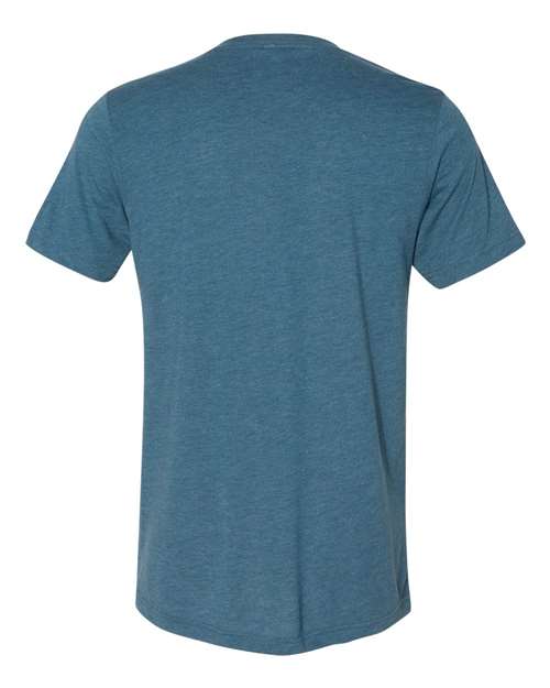 BELLA + CANVAS  Men's Triblend Short Sleeve V-Neck Tee. BC3415