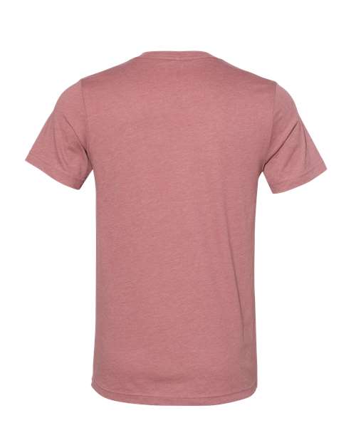 BELLA + CANVAS Men's Heather CVC V-Neck Tee 1 of 2