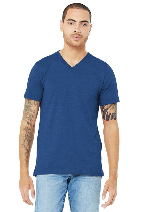 BELLA + CANVAS Men's Jersey Short Sleeve V-Neck Tee BC3005 1/2 Mens Apparel Shirts & Tops