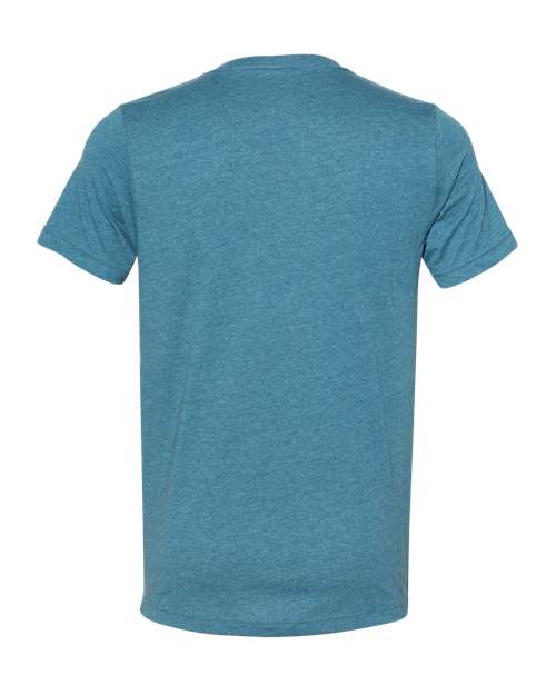 BELLA + CANVAS Men's Heather CVC V-Neck Tee 1 of 2