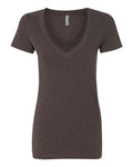 Next Level Women's Deep V-Neck T-Shirt