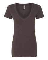 Next Level Women's Deep V-Neck T-Shirt