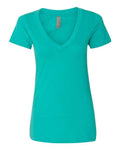 Next Level Women's Deep V-Neck T-Shirt