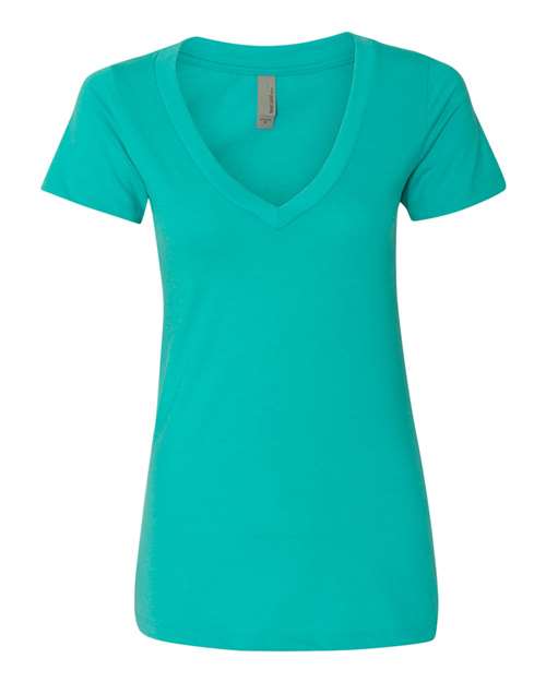 Next Level Women's Deep V-Neck T-Shirt