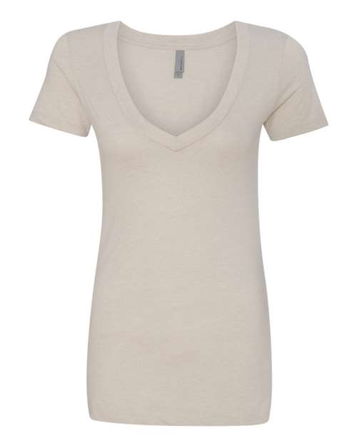 Next Level Women's Deep V-Neck T-Shirt