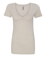 Next Level Women's Deep V-Neck T-Shirt