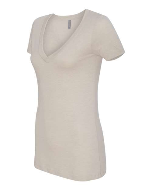 Next Level Women's Deep V-Neck T-Shirt